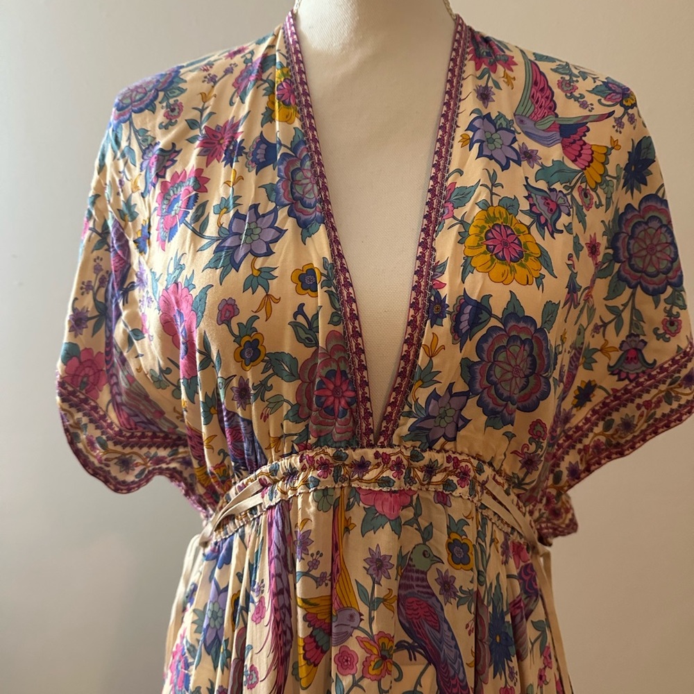 Spell Lovebird Half Moon Gown NWT XL - Picture 7 of 16